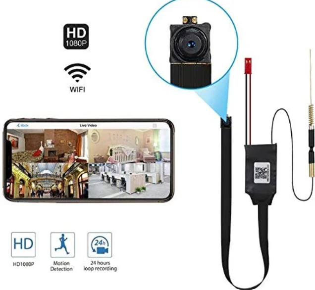 Wi-Fi Full HD Strip Camera Wi-Fi IP Mini Strip HD 4k Camera
